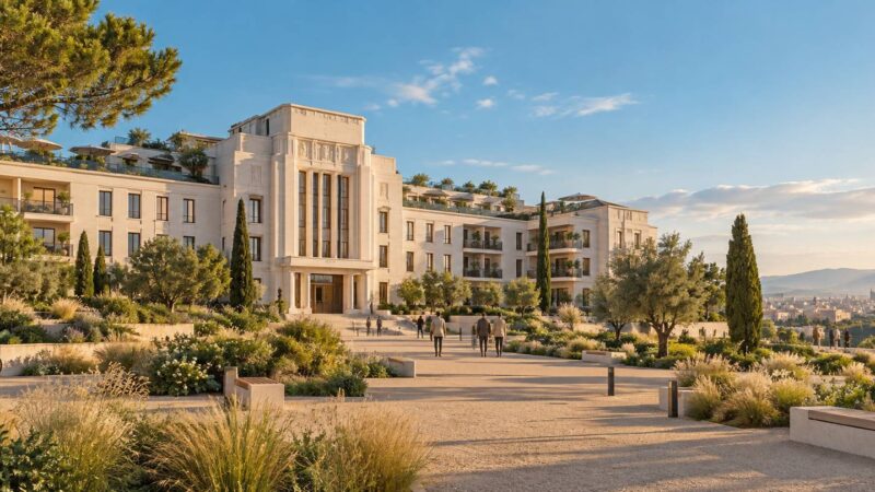 Aux portes de Lyon : la métamorphose de l&rsquo;Hôtel de Commandement de Sathonay-Camp en un espace de vie innovant