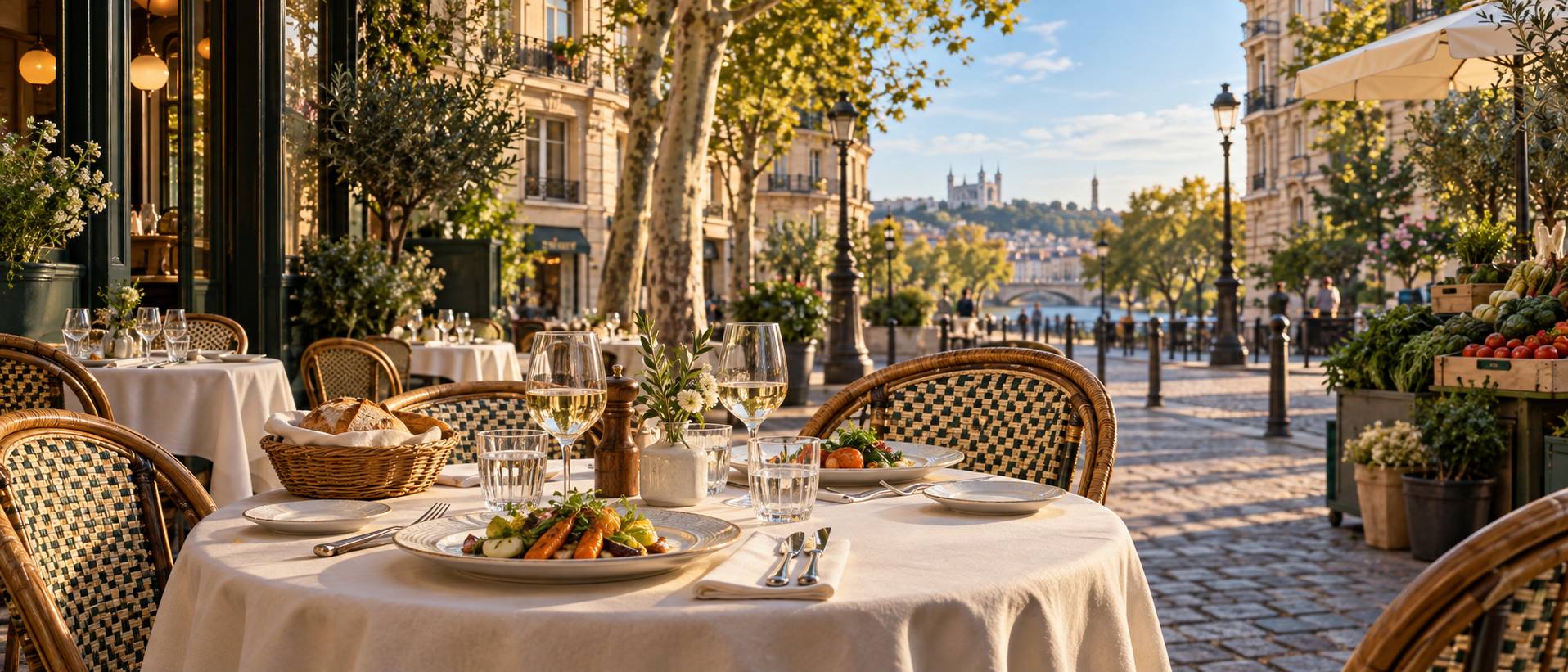 Illustration éditoriale du sujet : Découvrez les restaurants incontournables de cuisine française dans le 6e arrondissement de Lyon