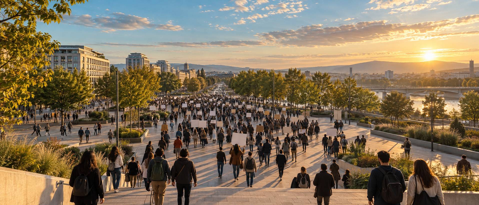 Illustration éditoriale du sujet : Mobilisation à Lyon : Suivez les dernières actualités des manifestations en cours