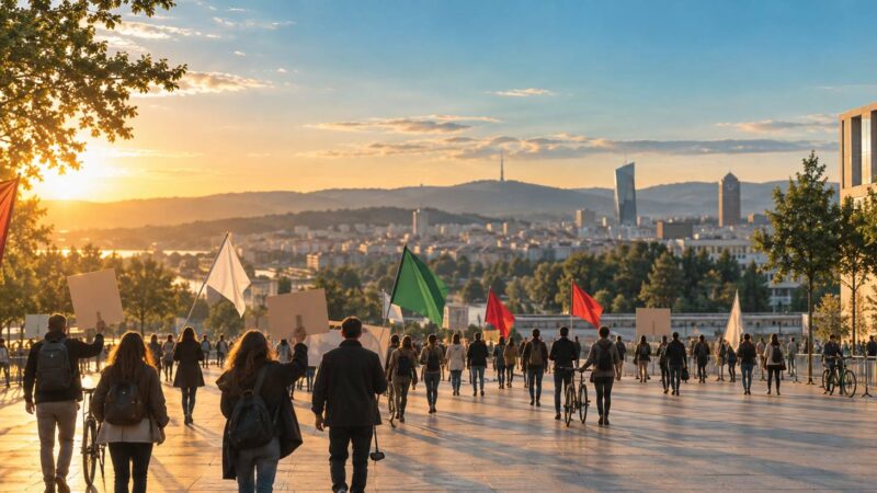 Mobilisation à Lyon : Suivez les dernières actualités des manifestations en cours